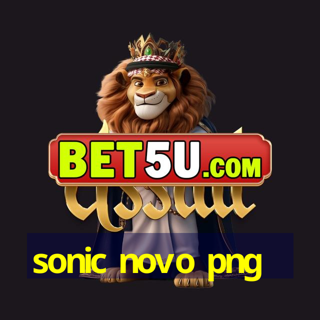 sonic novo png